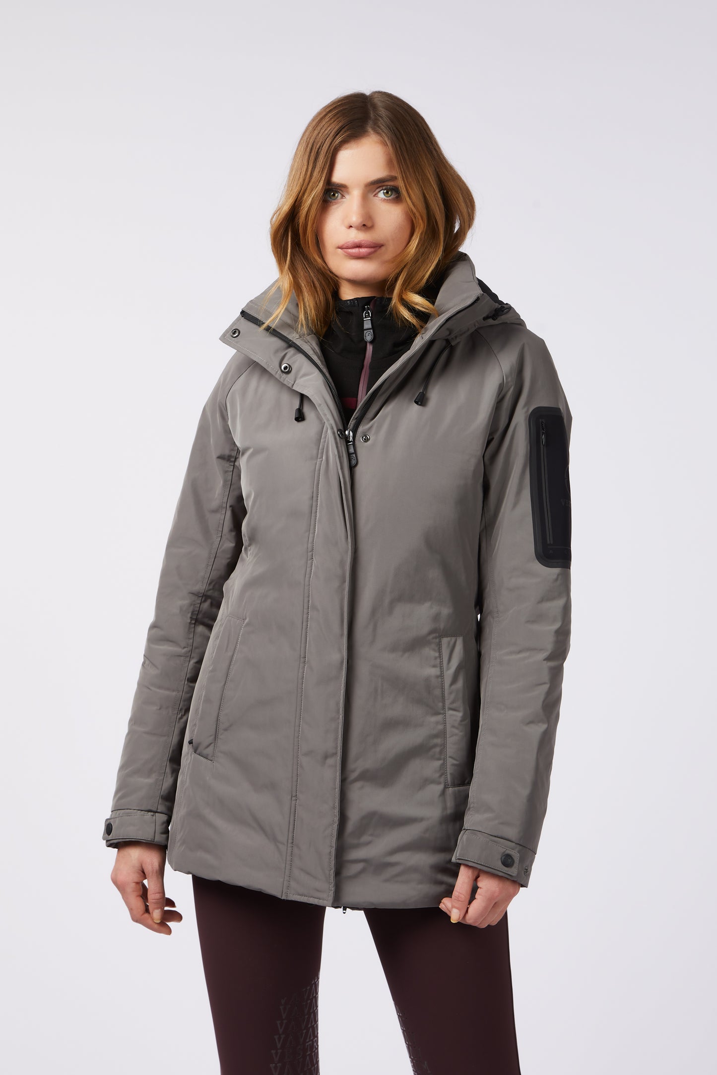 Vestrum wattierte Jacke Damen Marsiglia Schwarz