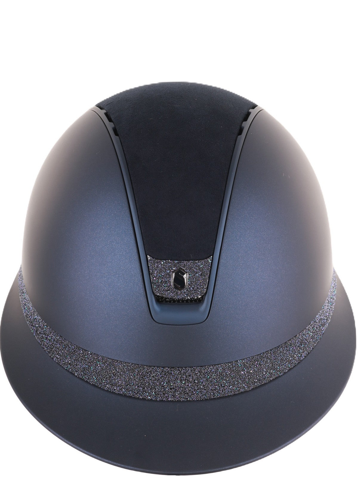 Samshield 2.0 Paardrijhelm Miss Shield Shadowmatt Alcantara Crystal Blazon FB Paradise Shine Navy