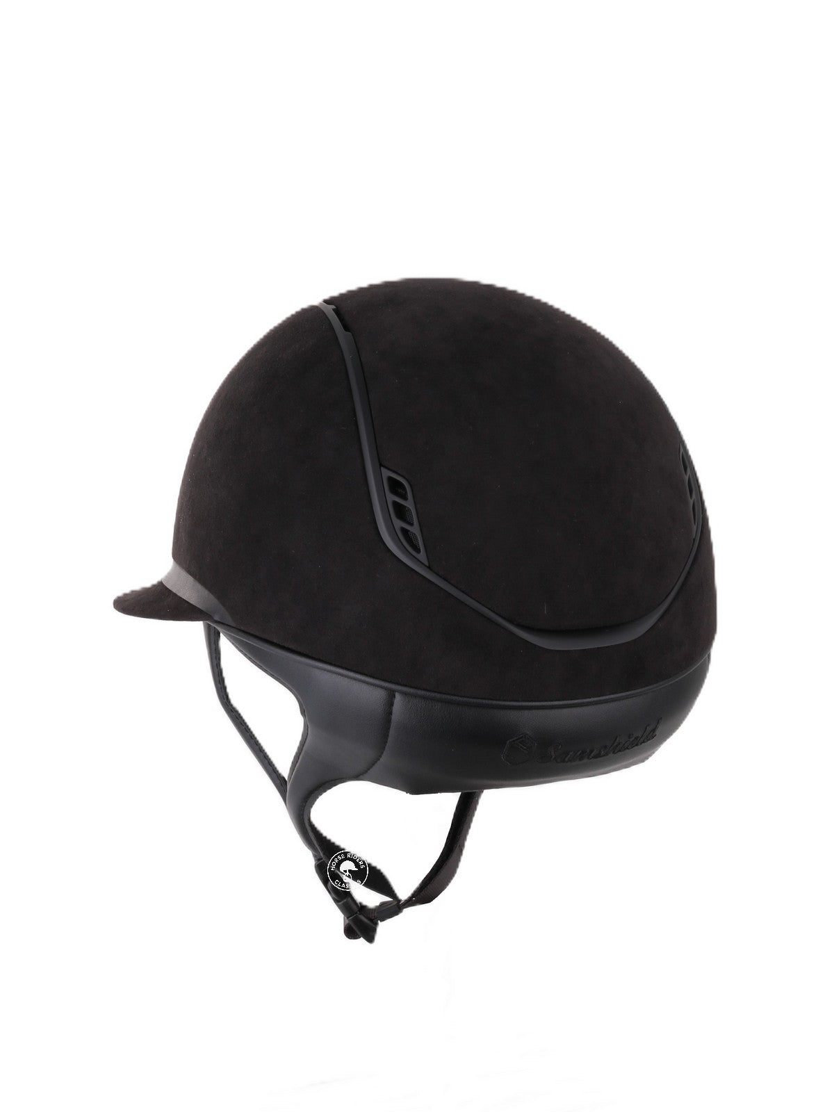 Samshield 2.0 Paardrijhelm Miss Shield Premium Darkline Zwart