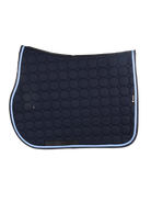 Equiline zadeldekje Octagon Navy-Lichtblauw