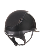 Samshield 2.0 Paardrijhelm Miss Shield Shadowglossy Crystal Blazon Frontal Band Zwart