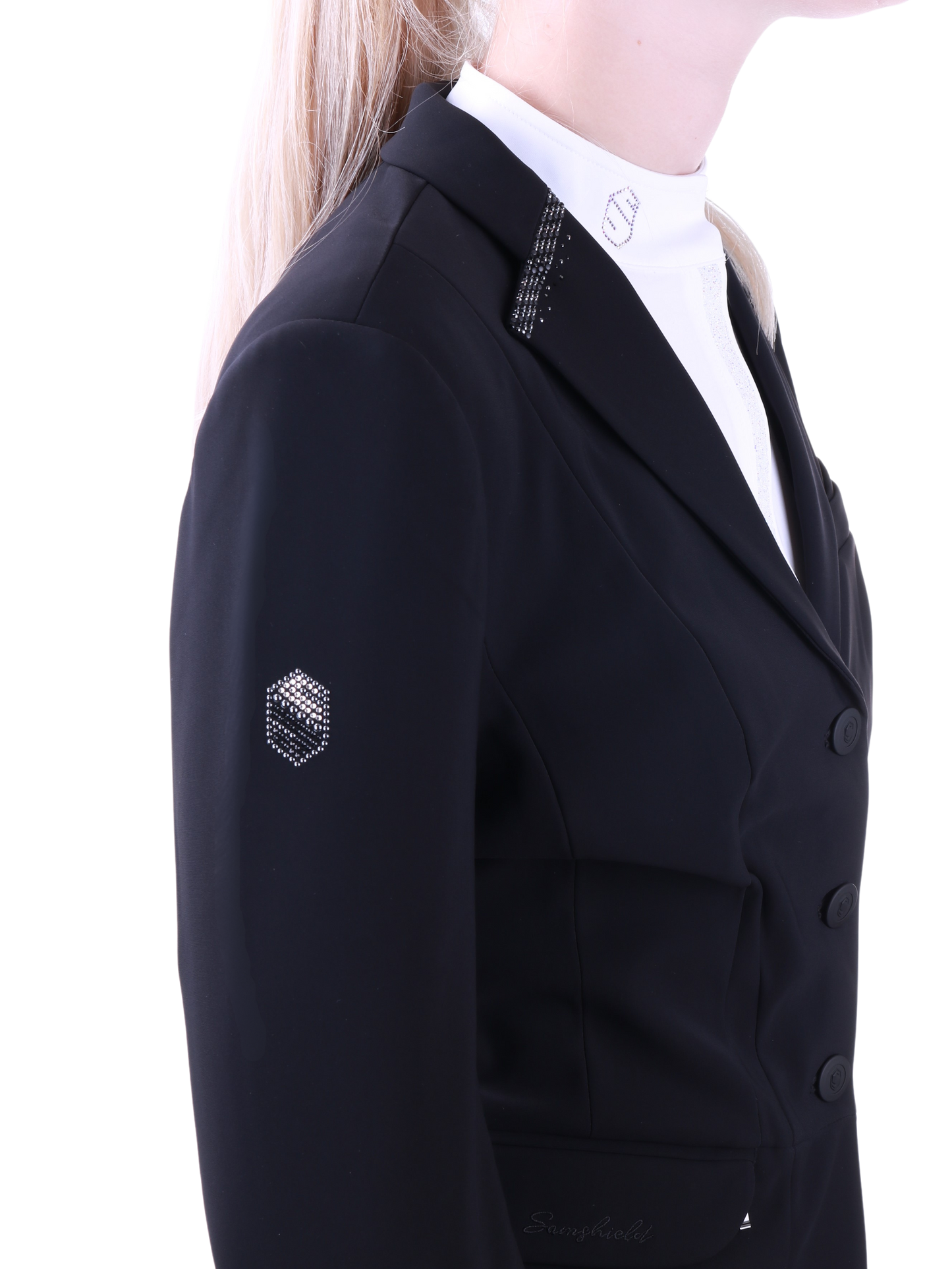 Samshield Turnierjacket Damen Victory Pearl Schwarz