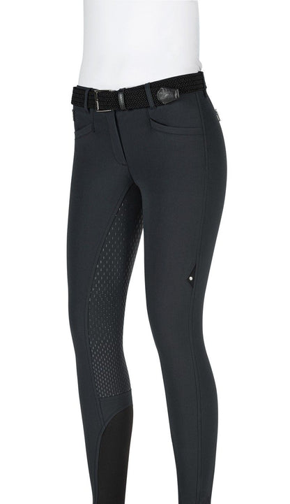 Equiline reithose Damen vollbesatz  X-Grip Cedar Schwarz