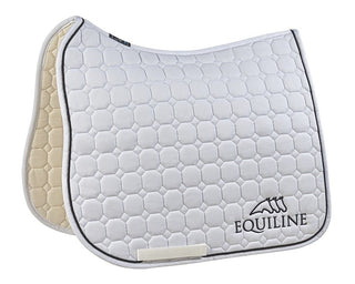 Equiline Schabracke Outline Dressur Weiß