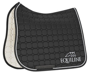 Equiline Schabracke Outline Dressur Schwarz