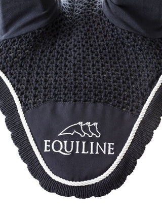 Equiline Fliegenmütze Logo Outline Navy