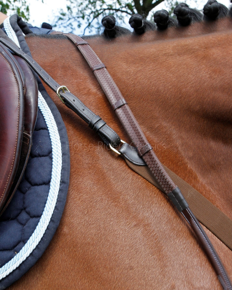 LJ Leathers New Pro voortuig met elastiek - equi-exclusive