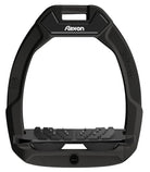 Flex-on Safe-on Composite veiligheids stijgbeugels junior Zwart