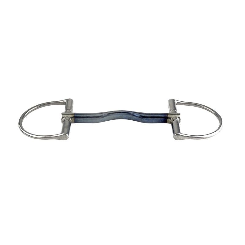 TRUST equestrian Sweet Iron D-Ring met Kleine Zungenfreiheit