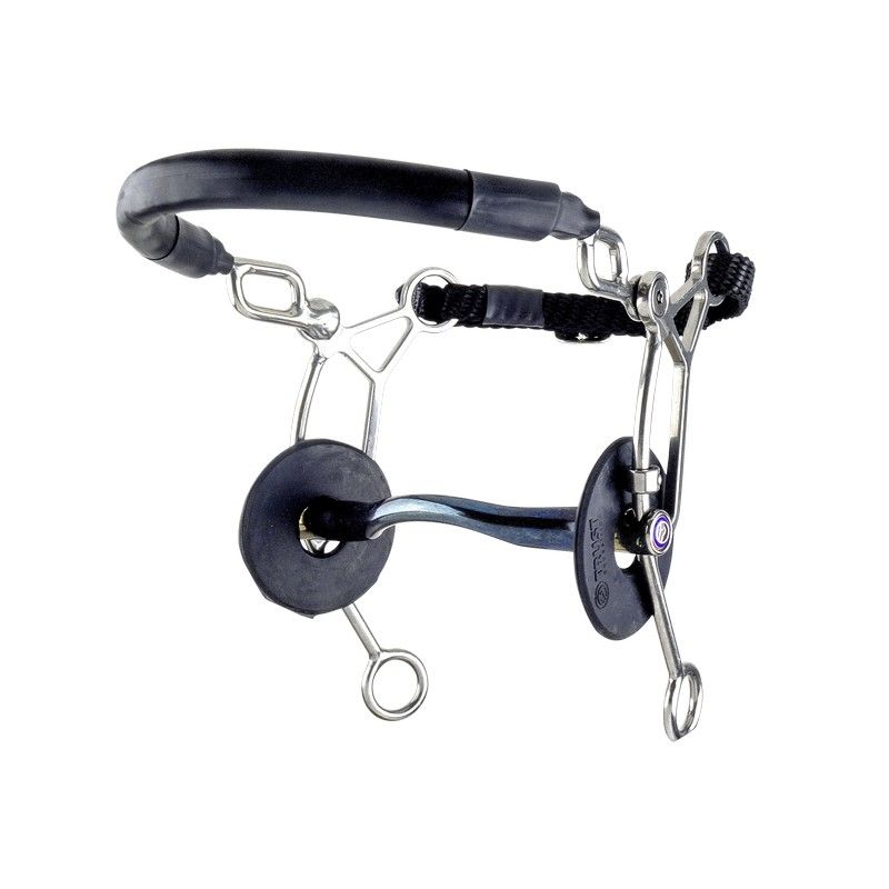 TRUST equestrian Sweet Iron Hackamore Kombi Lang met Mittlere Zungenfreiheit