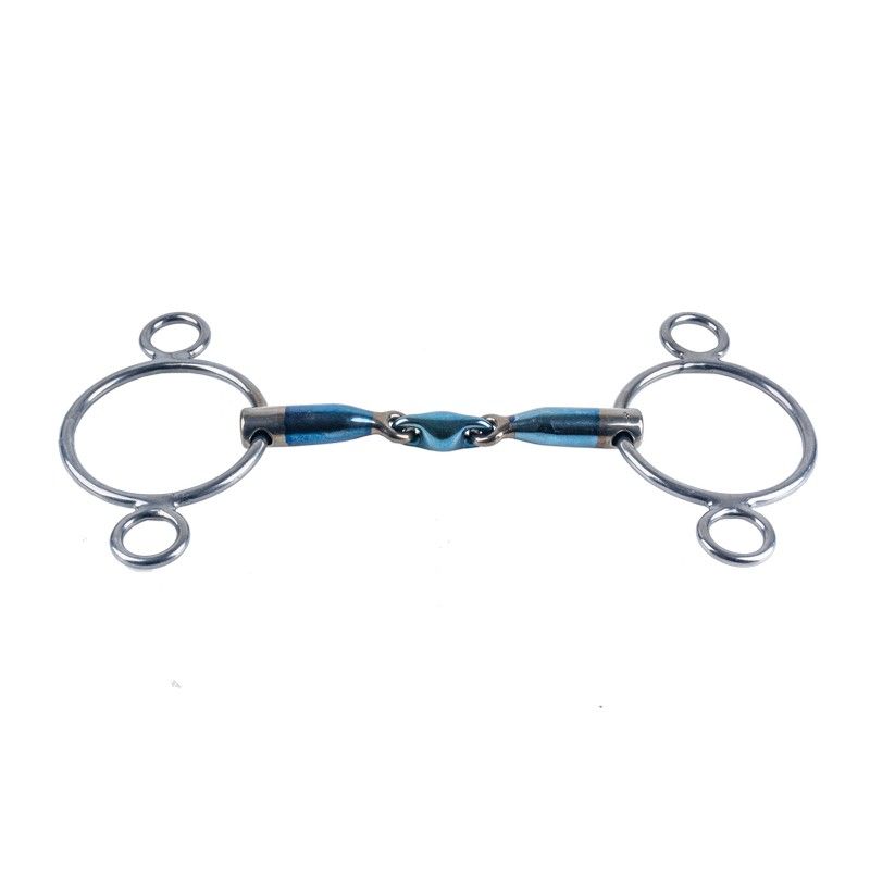 TRUST equestrian Sweet Iron Doppelt Gebrochen 3-ring