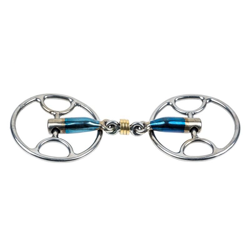 TRUST equestrian Sweet Iron Brass Rings Swivel