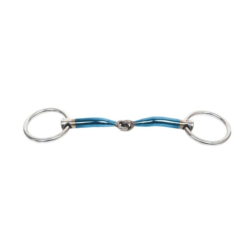 TRUST equestrian Sweet Iron Locked Wasser- Unterlegtrense 12mm