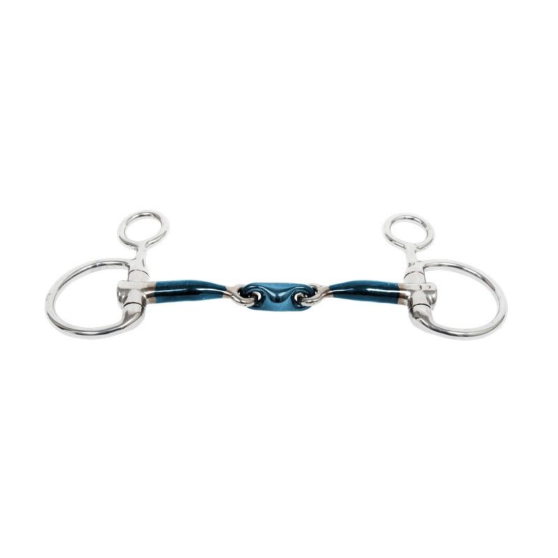 TRUST equestrian Sweet Iron Doppelt Gebrochen Baucher Gebiss 12mm