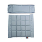 One Set stoelkussens voor hoge en lage regisseursstoel Grey-Navy