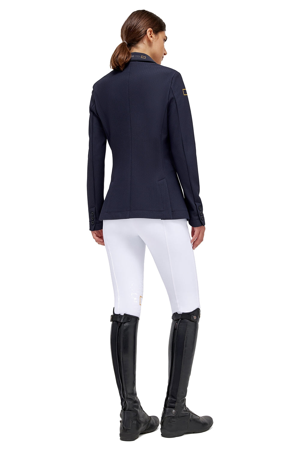 RG Reitjacke Damen Jersey und Mesh Navy