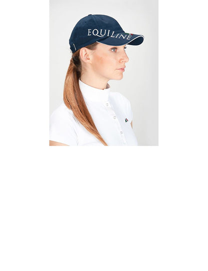 Equiline Verstellbare Kappe mit Equiline Logo Navy