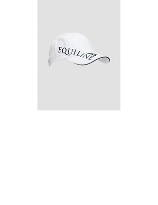 Equiline Verstellbare Kappe mit Equiline Logo Weiss